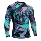 PRIDE OR DIE reckless v2 RASHGUARD - grey